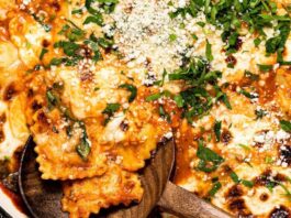 Baked Ravioli Casserole.