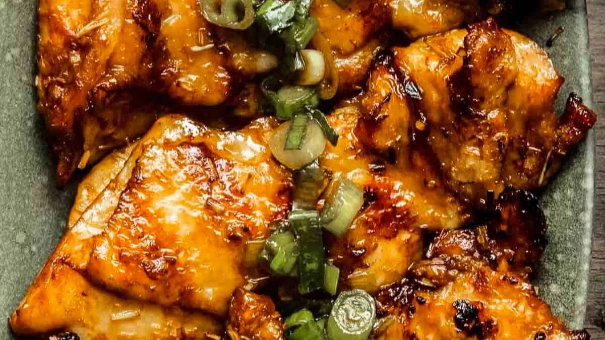 Poulet au citronnelle vietnamien.