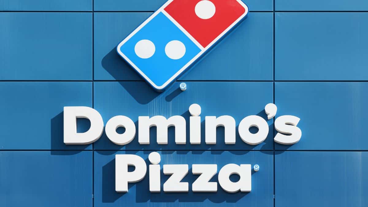 Logo de Domino's Pizza.