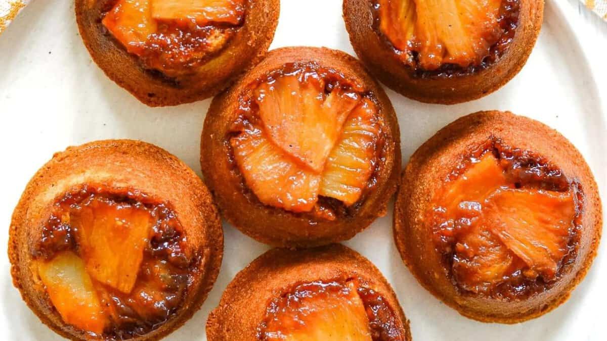 Cupcakes Ananas Tournés.