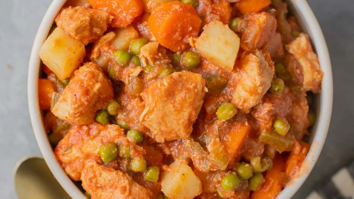 Ragoût de Poulet au Crockpot