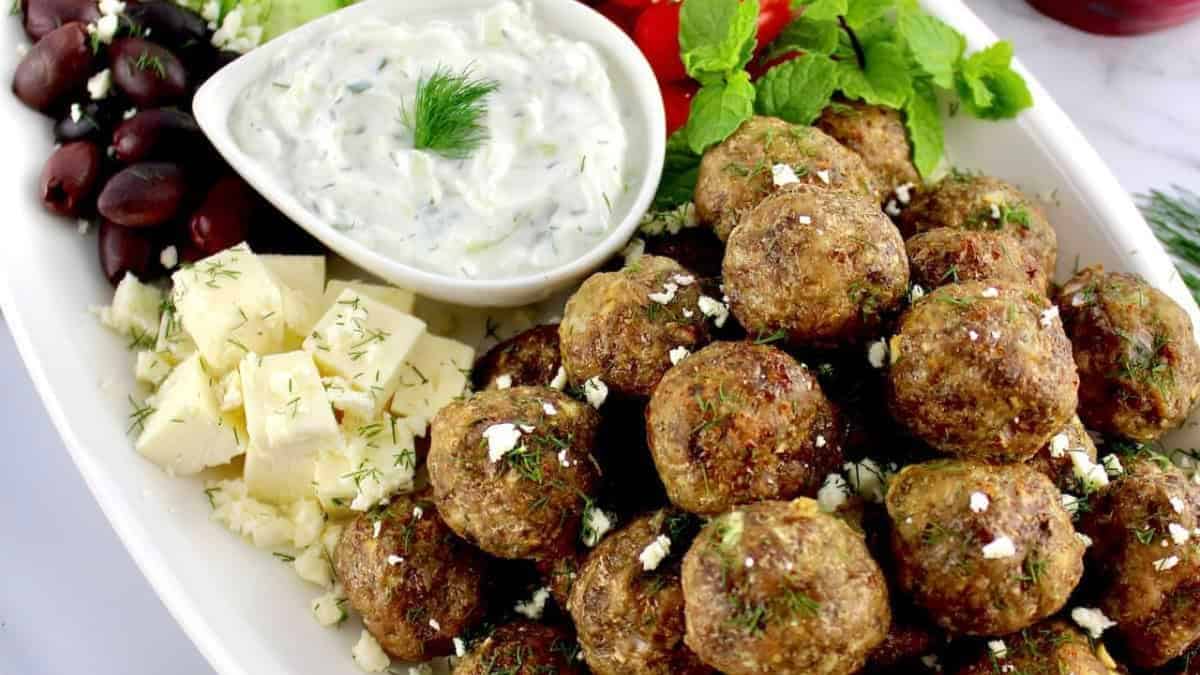 Meatballs Grecs.