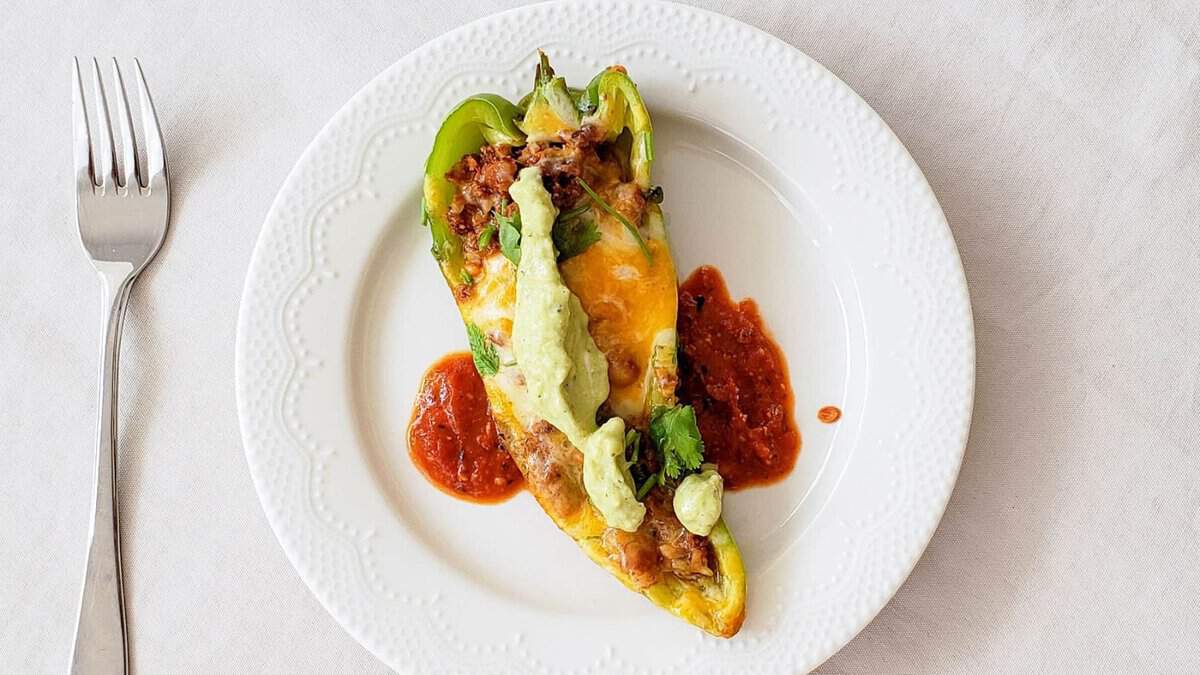 Piments Anaheim Farcis.