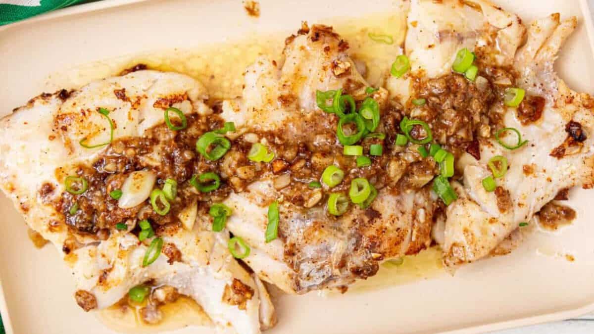 Poisson de roche sauté.
