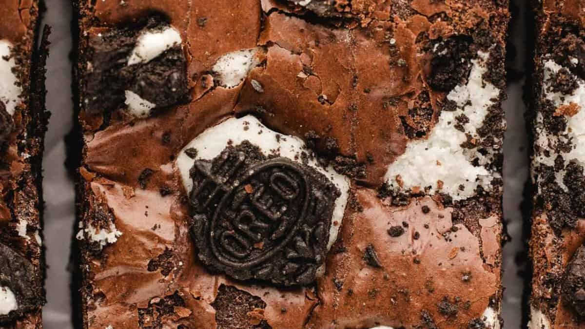 Brownies Oreo.