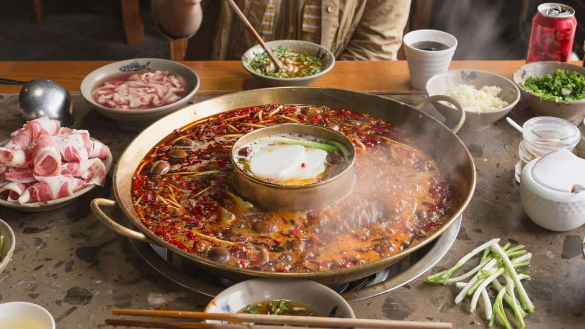 Un hot pot du Sichuan.