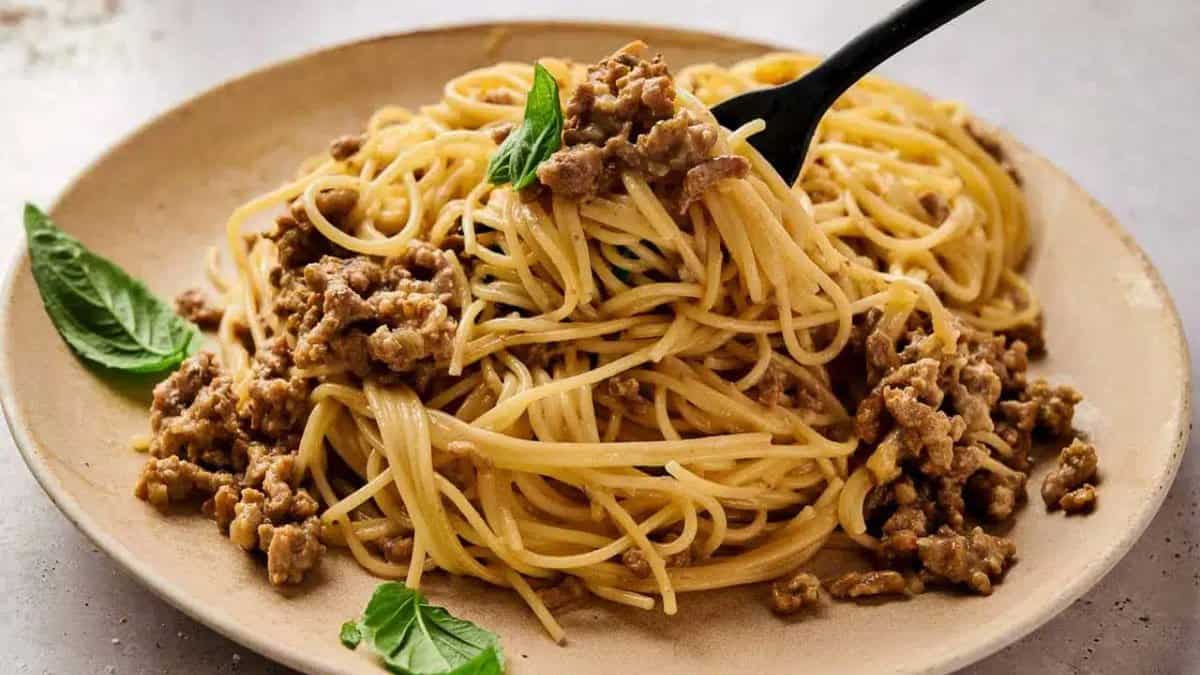 Carbonara de bœuf.