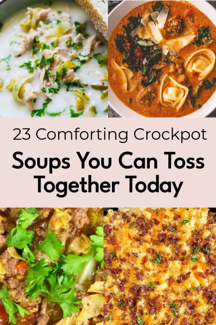 23 Flavorful Soups You Can Start in the Morning and Enjoy at Dinner