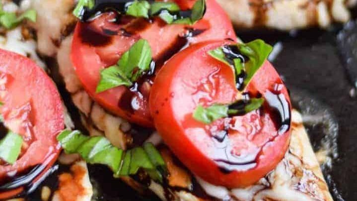 Poulet Caprese.