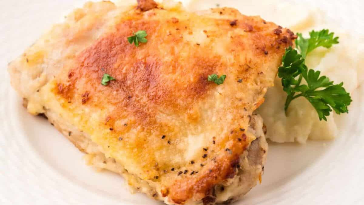 POULET FRIT AU FOUR.