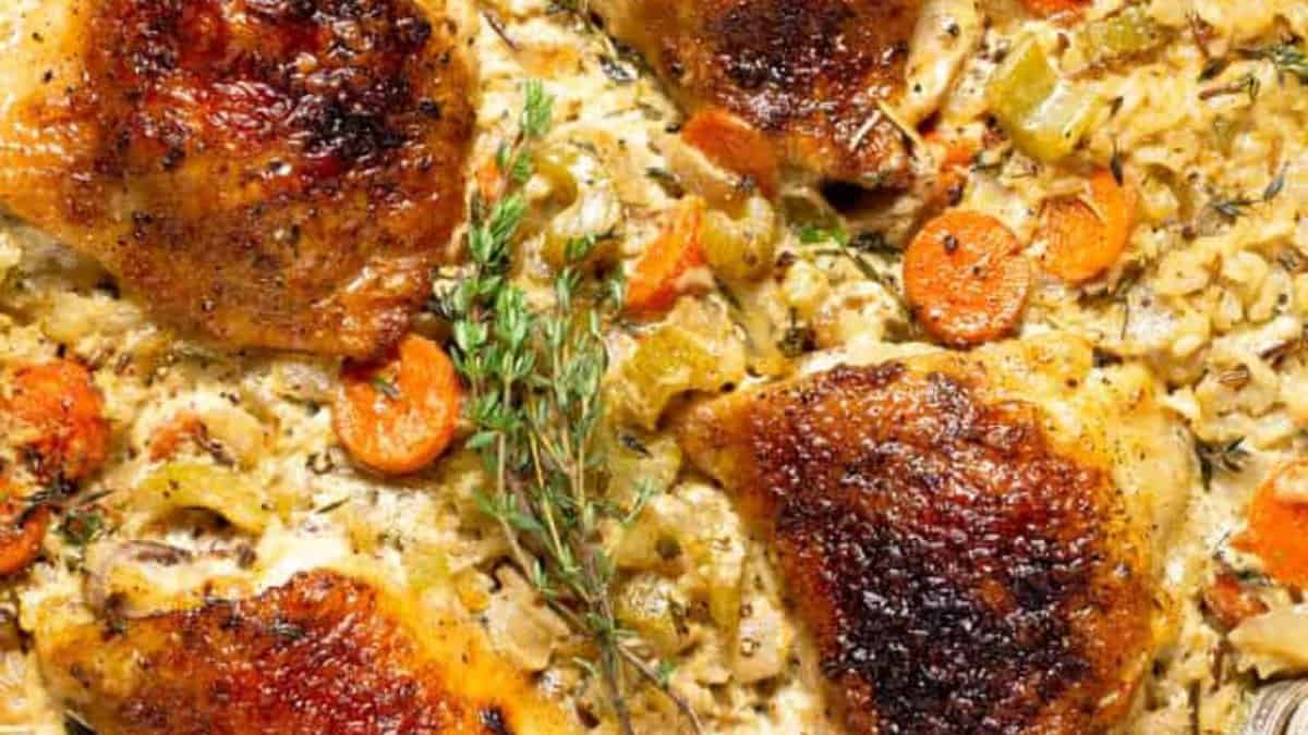 Casserole de Riz au Poulet