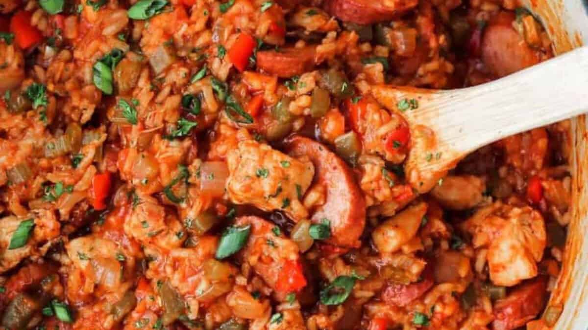 Jambalaya au poulet