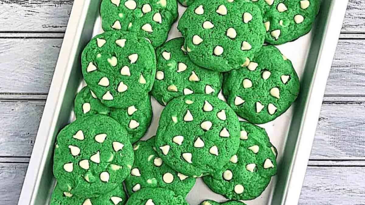 Cookies de la Saint-Patrick.