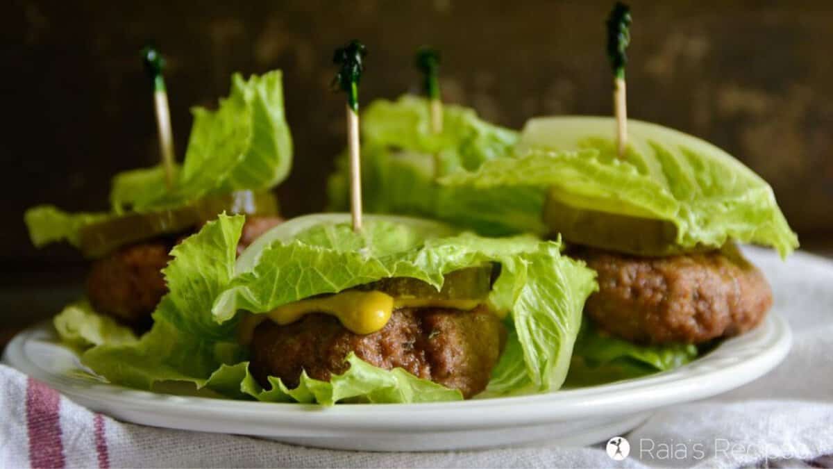 Mini Pains de Viande.
