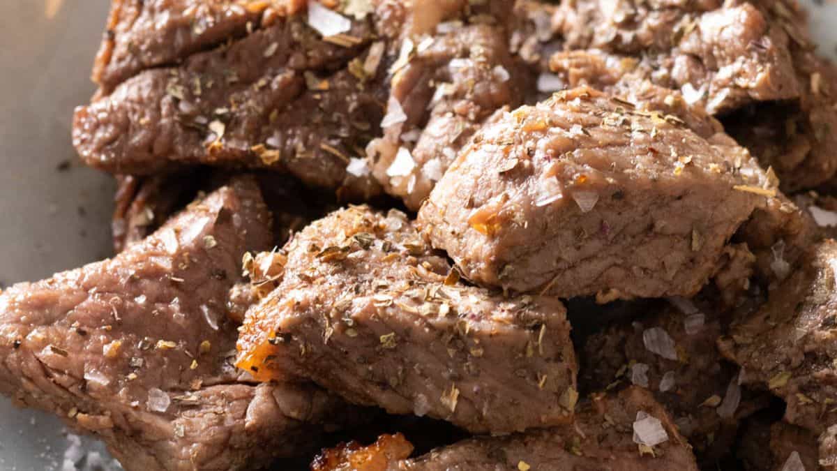 Conseils de steak à l'airfryer.