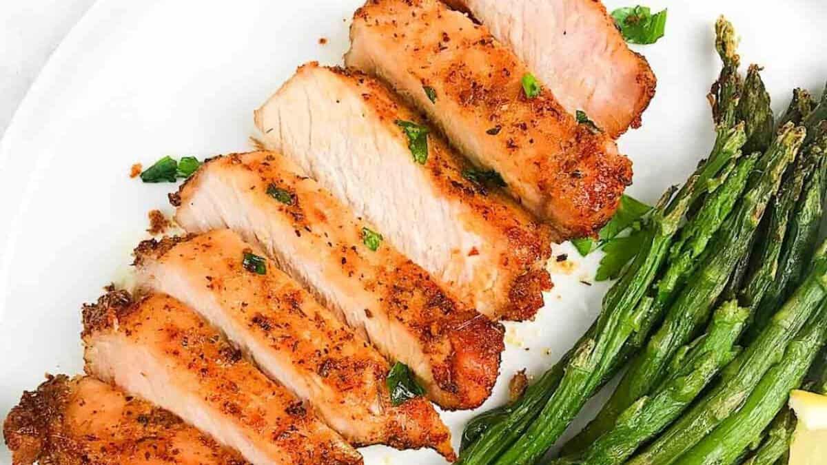 Côtelettes de Porc à l'Airfryer.