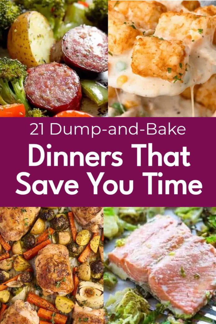 21 One-Pan Dump-and-Bake Dinners You Need to Try