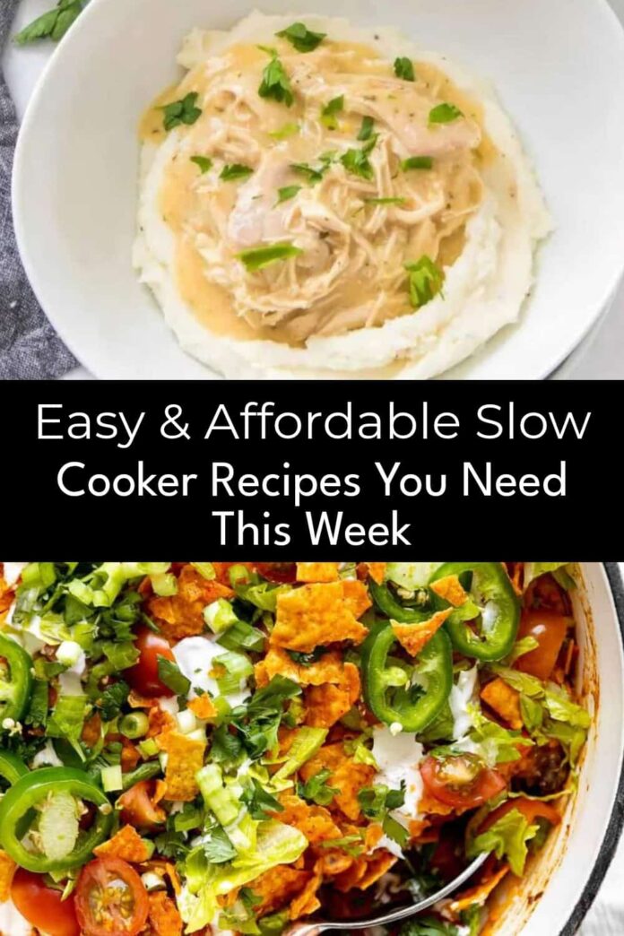 25 Cheap Crockpot Recipes That Will Save You Time and Money