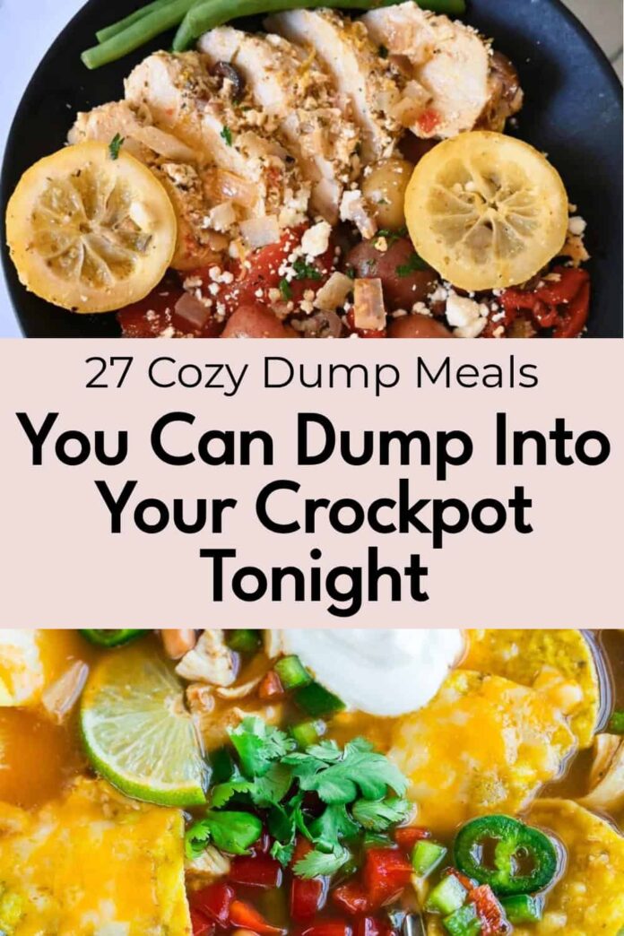 27 Delicious Dump Meals to Make in Your Slow Cooker Tonight