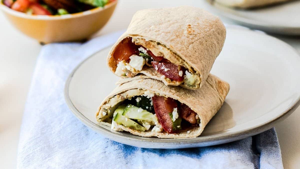 Wraps de poulet.