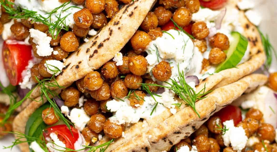 Gyros de pois chiches.