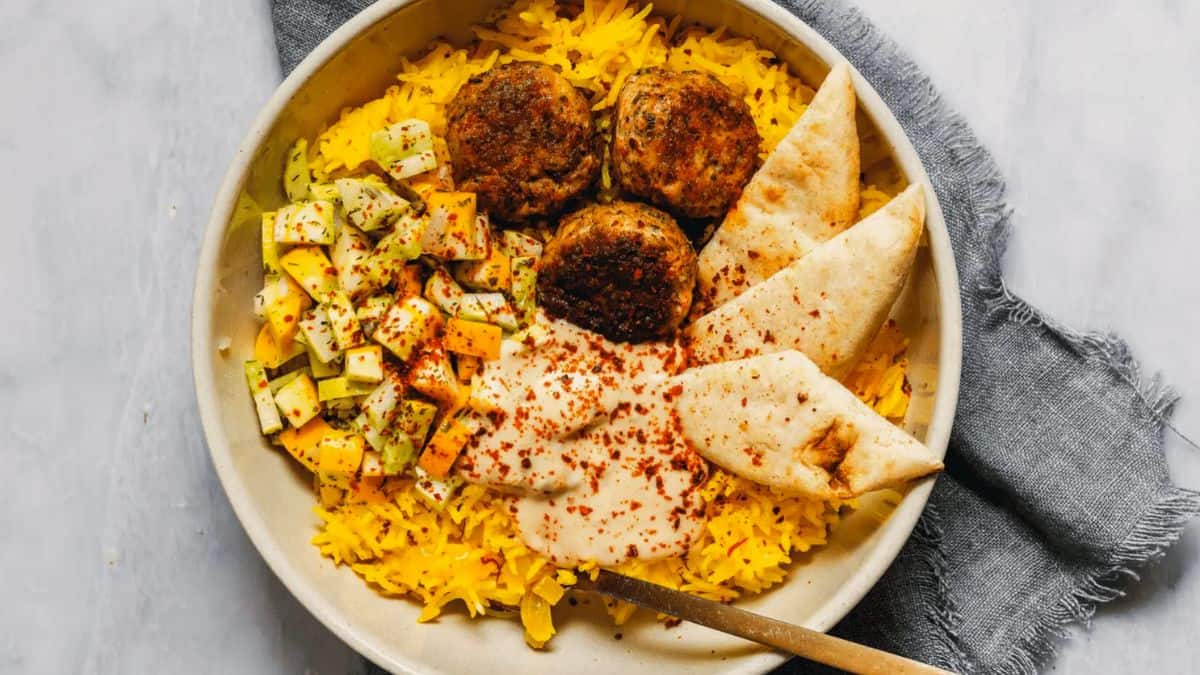 Boules de Viande de Dinde Shawarma