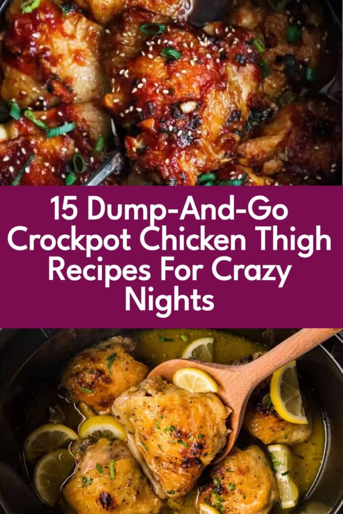 15 Crockpot Chicken Thigh Meals That Are Ready When You Are