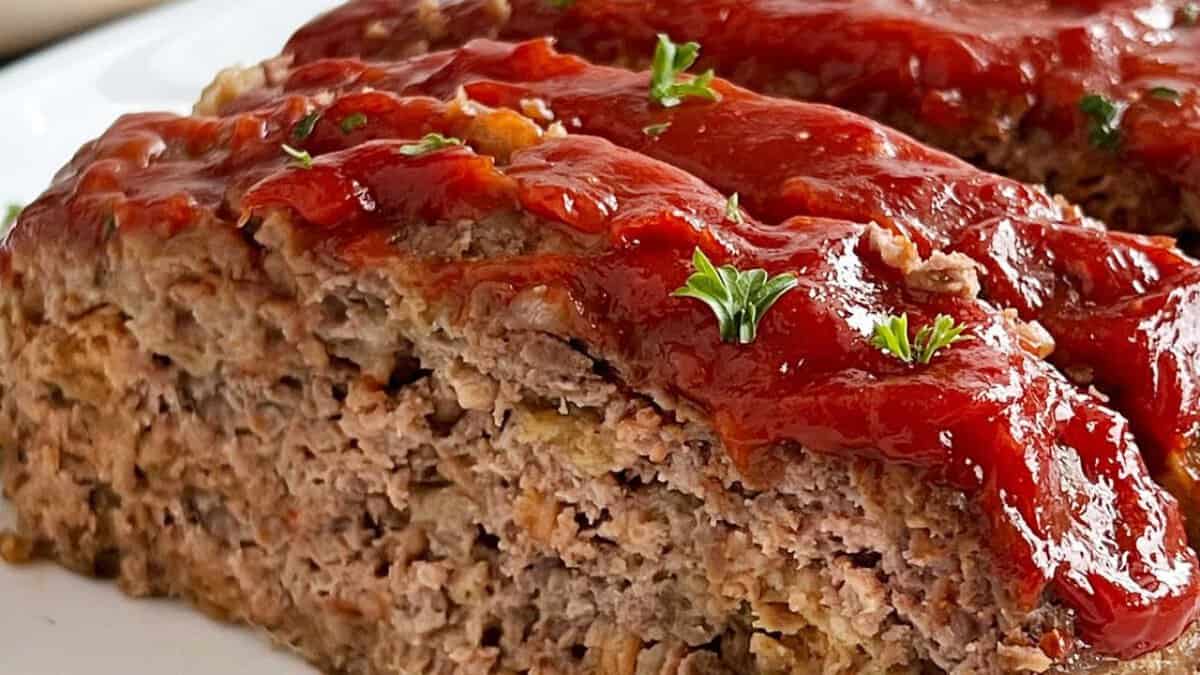Meatloaf avec farce Stove Top.