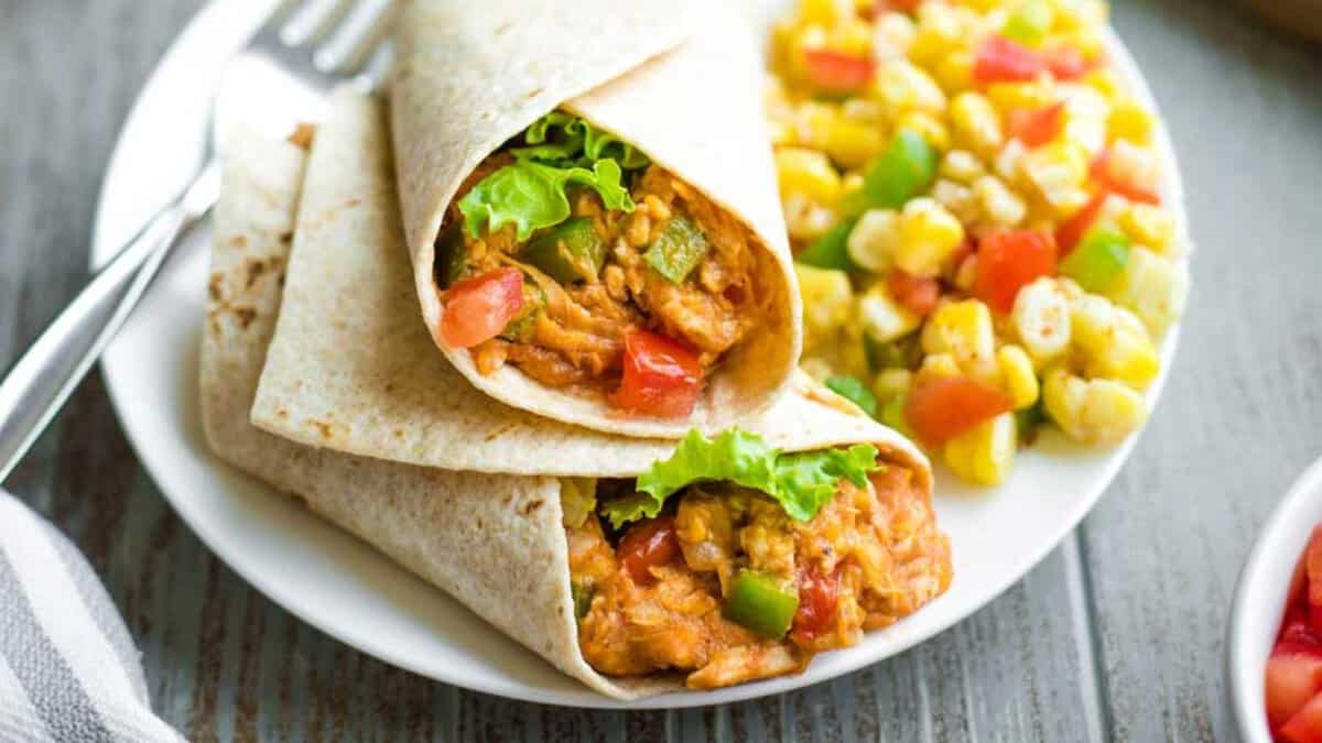 Wraps de poulet.