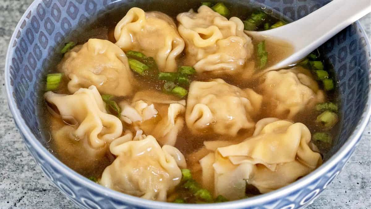 Soupe Wonton.