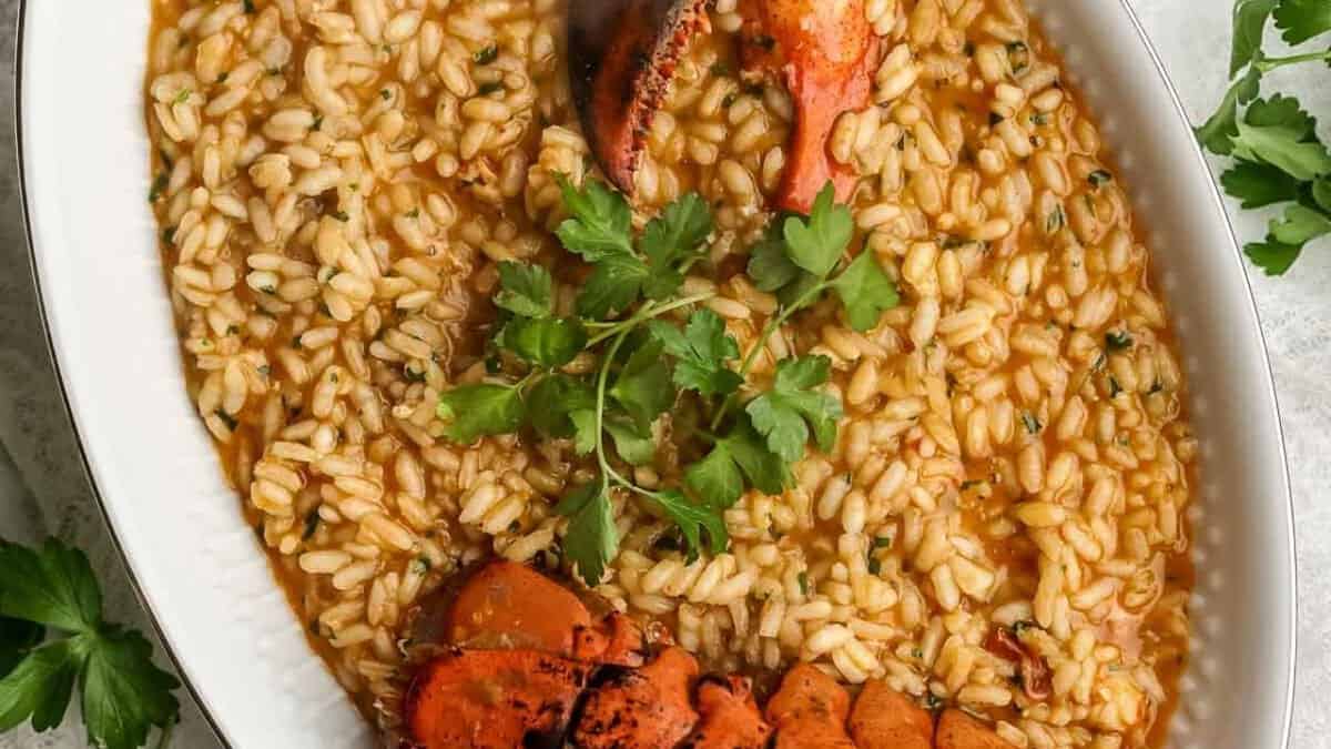 Risotto au Homard