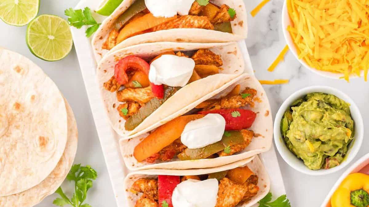 Fajitas de Poulet en Cocotte