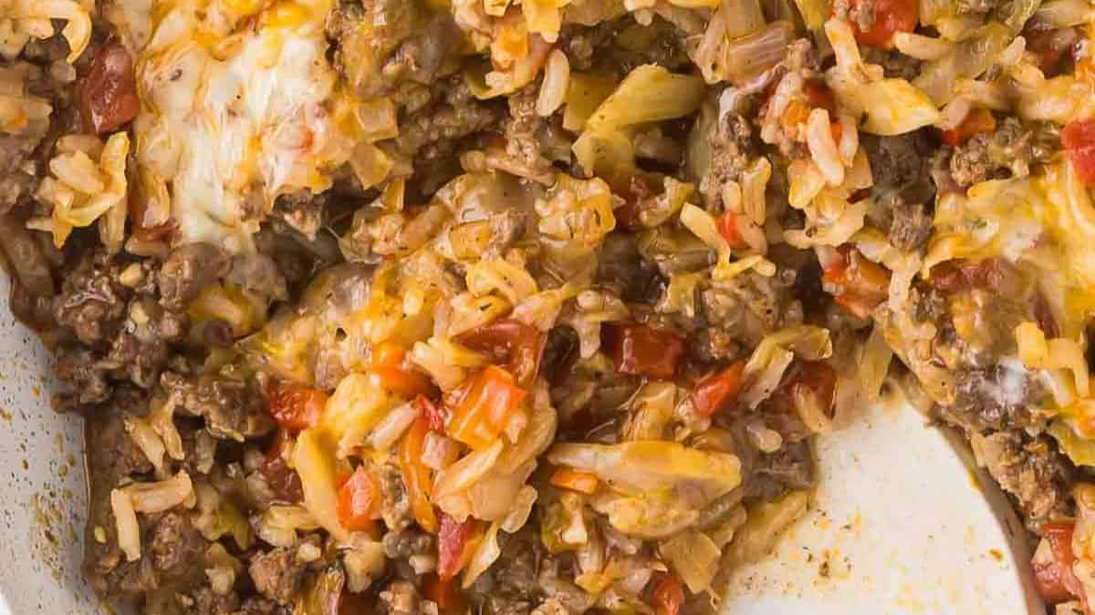 Dîner de chou farci sans farce.