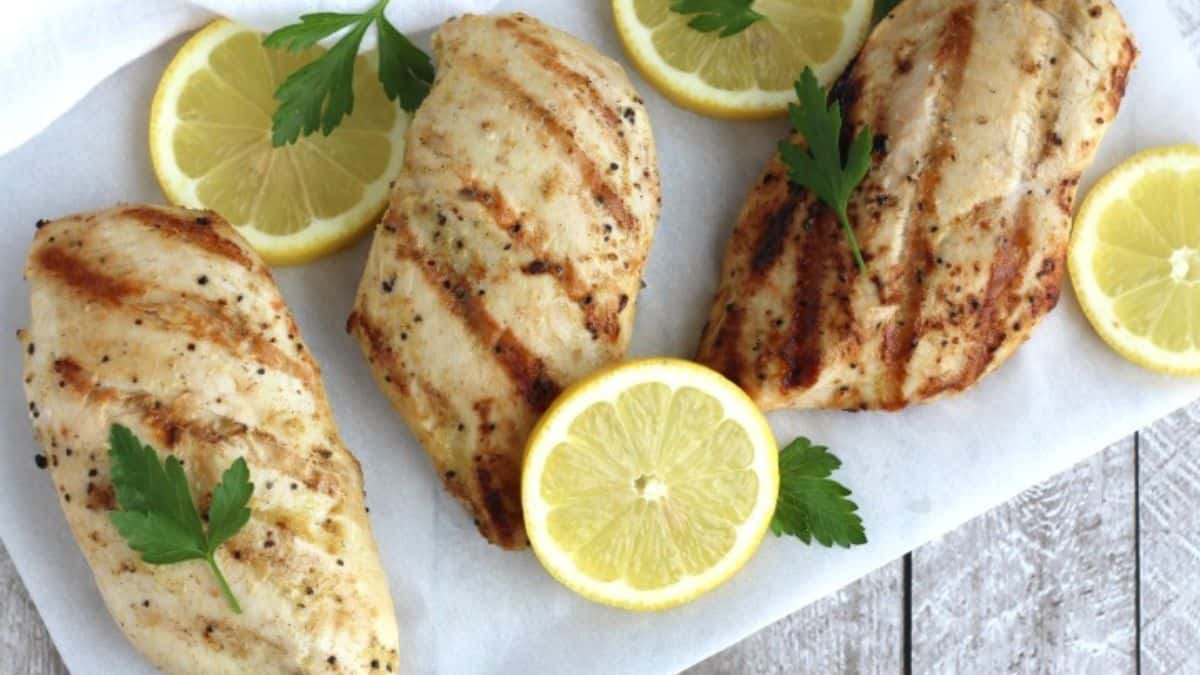 Poulet à l'Ail et au Citron.