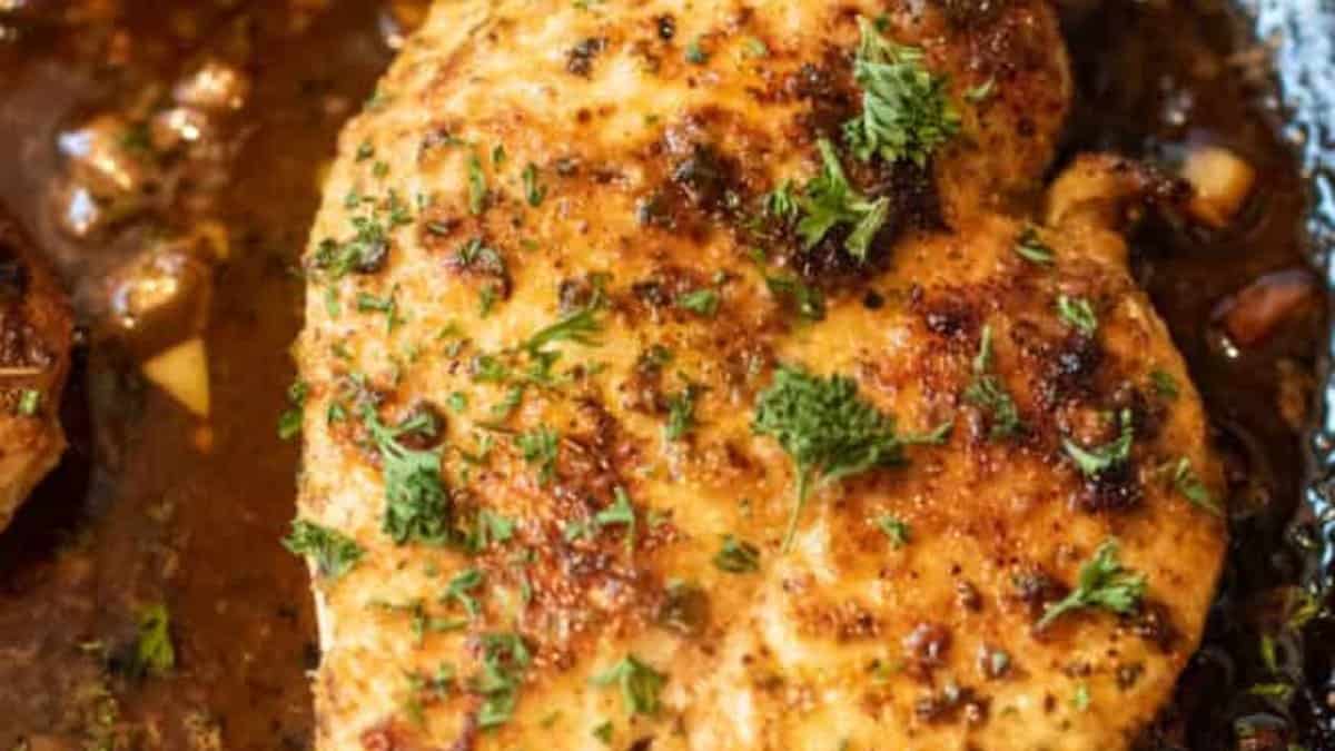 Poulet au Beurre Ail.