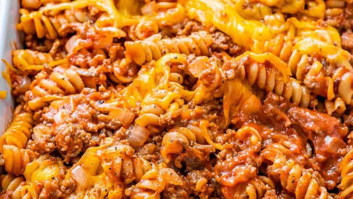 Casserole Sloppy Joe.