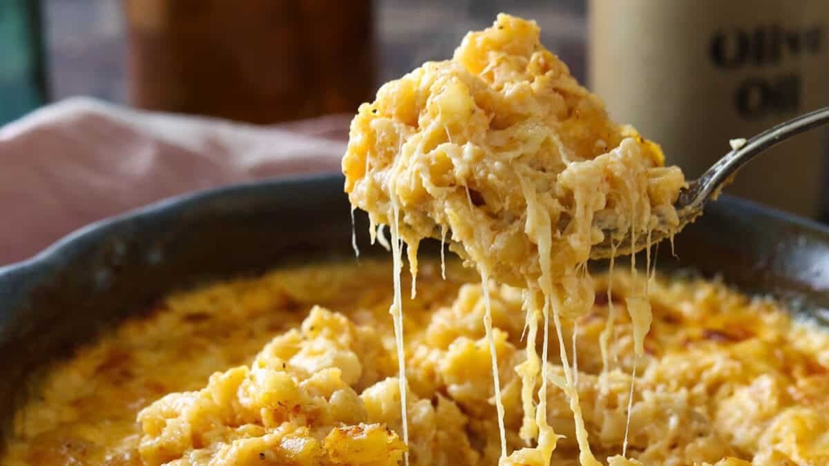 Mac and Cheese au Gouda.