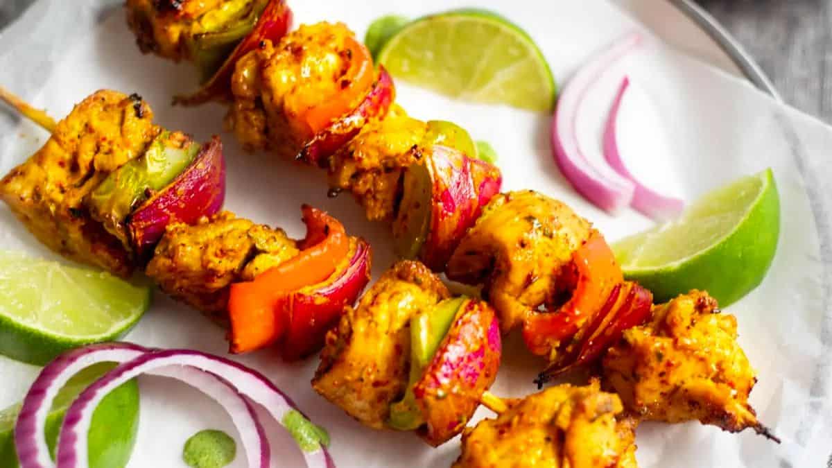 Kebab de Poulet Tikka
