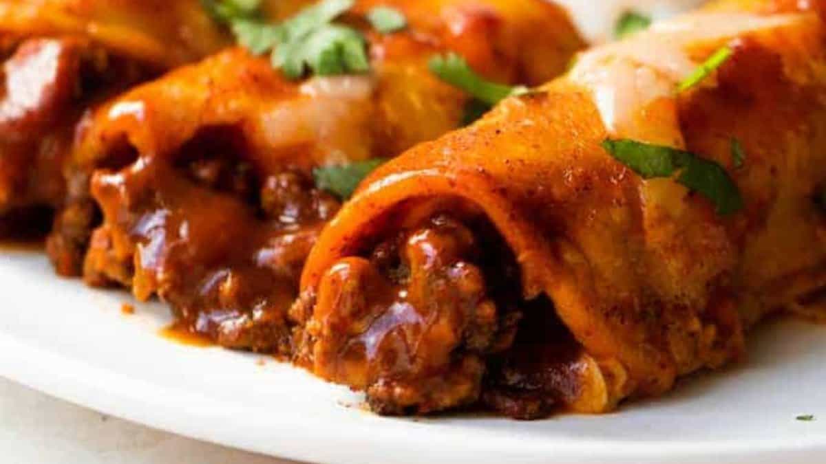 ENCHILADAS DE BŒUF.