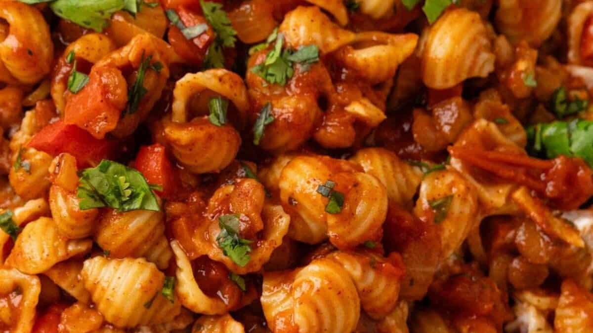 Chili Mac Végétarien.