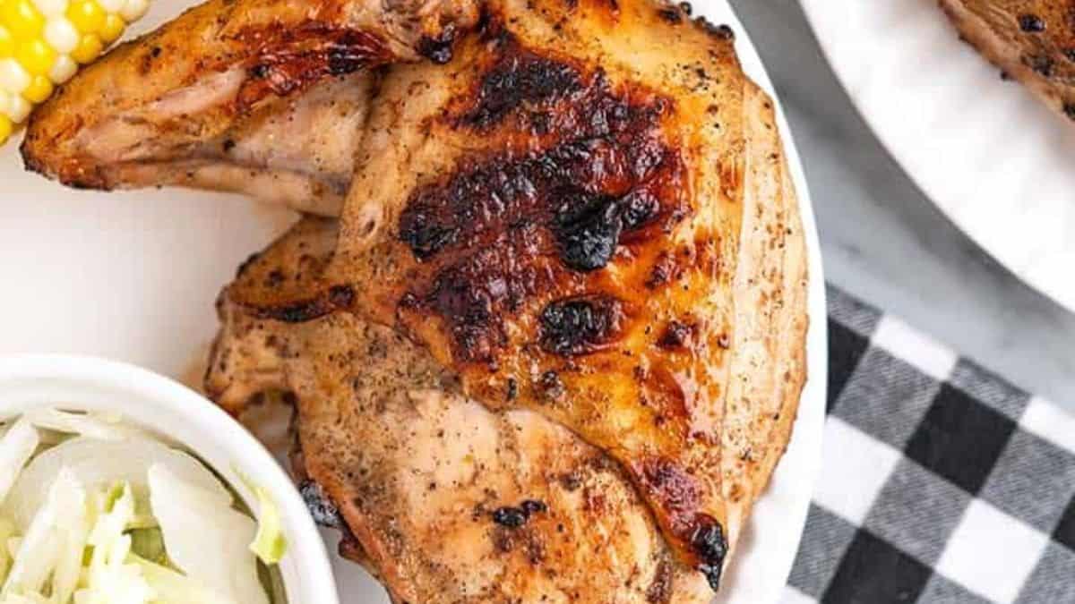 Poulet grillé.