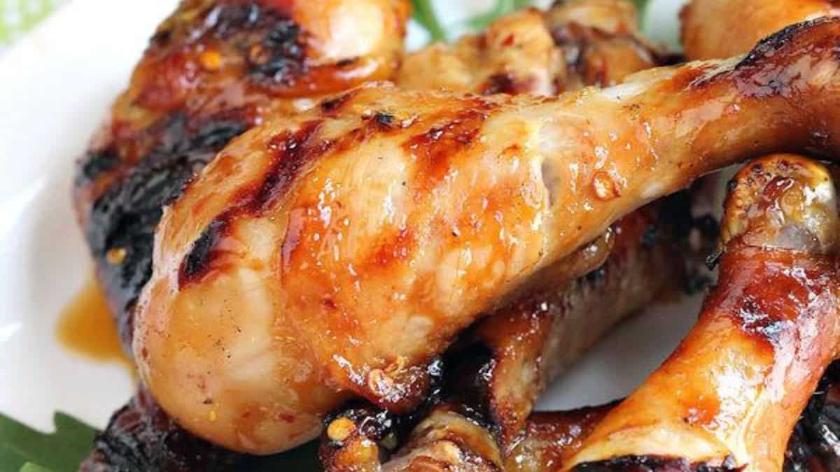 Cuisses de poulet asiatique.