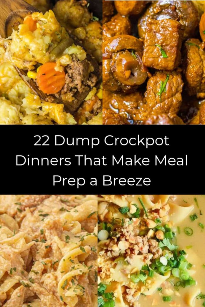 22 Dump Crockpot Recipes With Lightning-Fast Prep