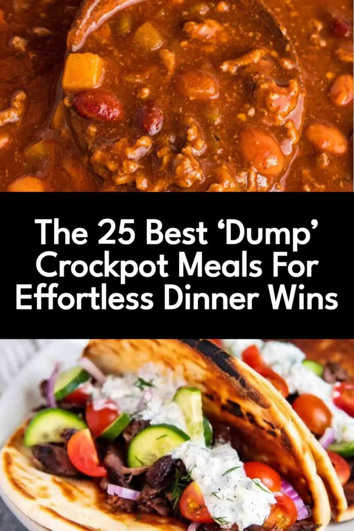 Dinner on Autopilot? 25 Dump Crockpot Recipes That Save the Day