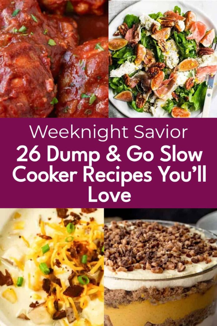 26 Dump-and-Go Slow Cooker Recipes for Hectic Weeknights