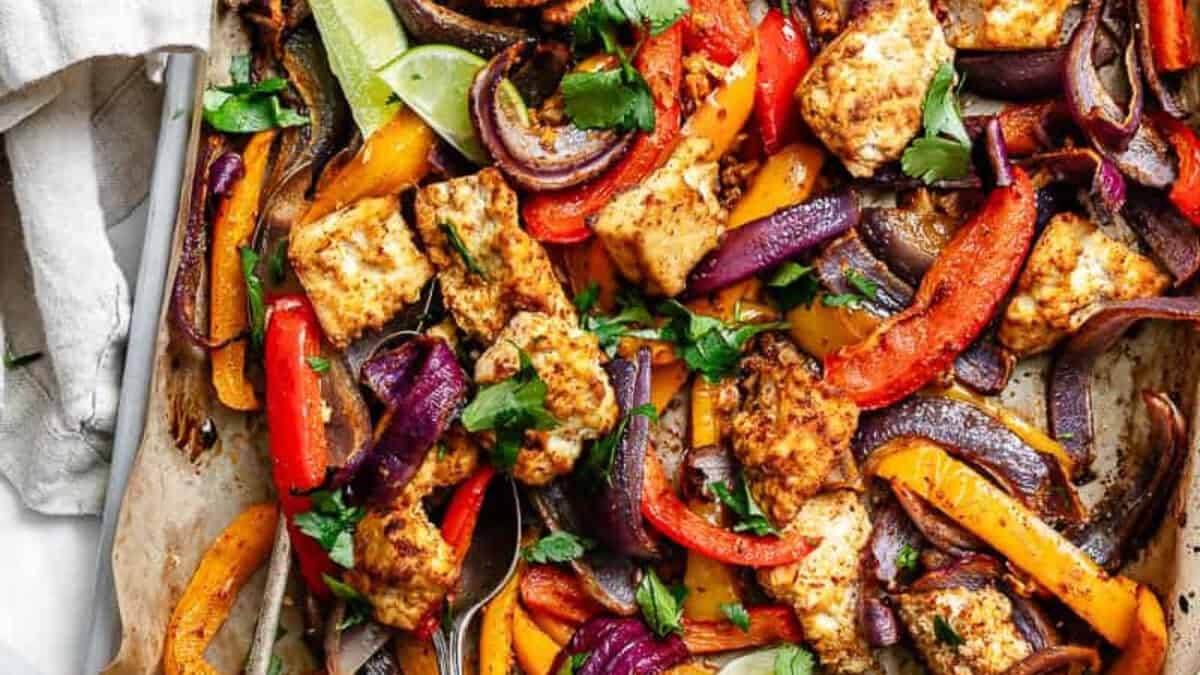 Fajitas de tofu