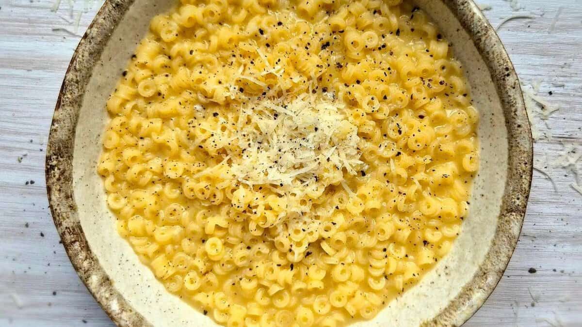 Pastina rapide et facile.