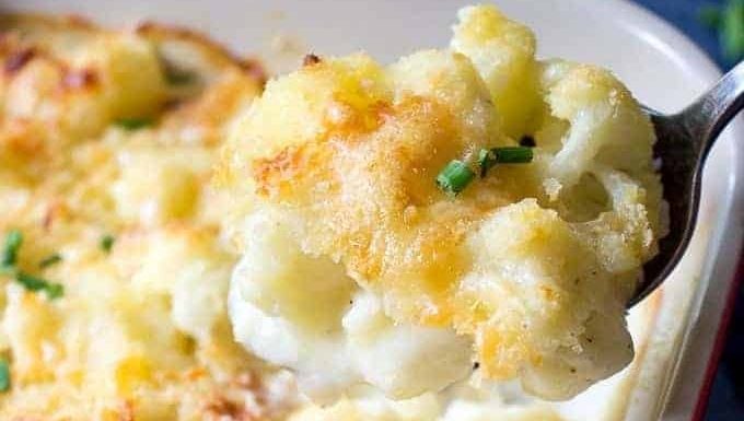 Gratin de chou-fleur.