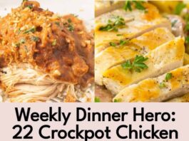 22 Crockpot Chicken Dinners We Crave Every Week