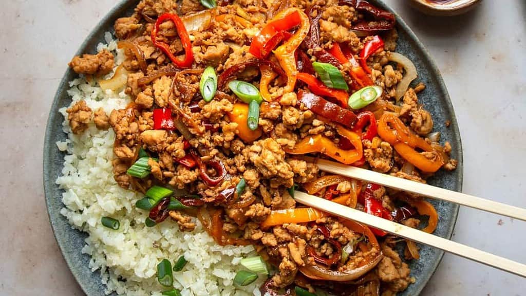 Poulet Kung Pao.